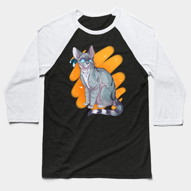 Jayfeather Baseball T-Shirt by FoxintheBushStudios